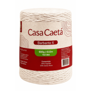 Barbante casa caetá fio 6 (600 gr) - Imagem 2