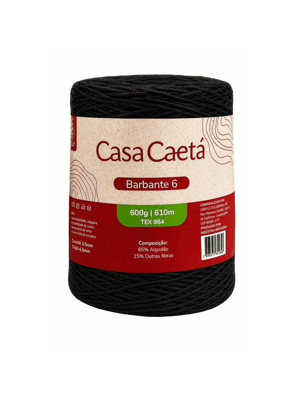 Barbante casa caetá fio 6 (600 gr)