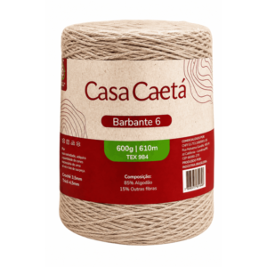 Barbante casa caetá fio 6 (600 gr) - Imagem 6