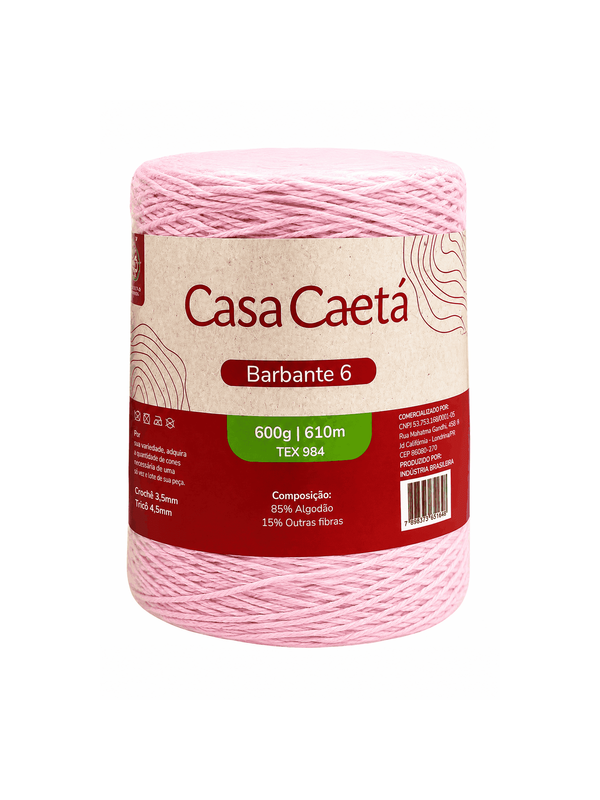 Barbante casa caetá fio 6 (600 gr)