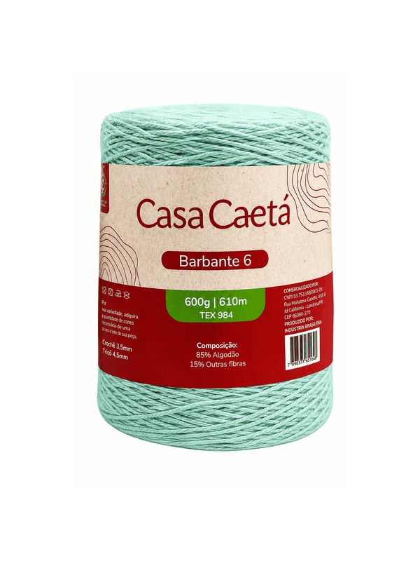 Barbante casa caetá fio 6 (600 gr)